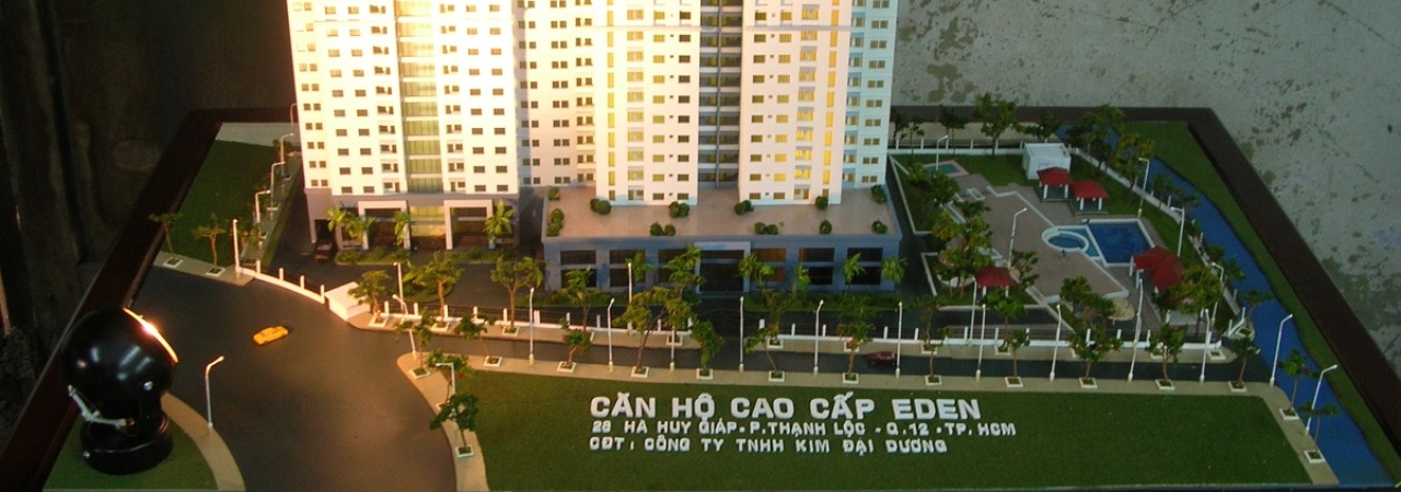 Mô Hình Kiến Trúc Dự Án Chung Cư EDEN quận Tân Bình Mô Hình Kiến Trúc Dự Án Chung Cư EDEN quận Tân Bình