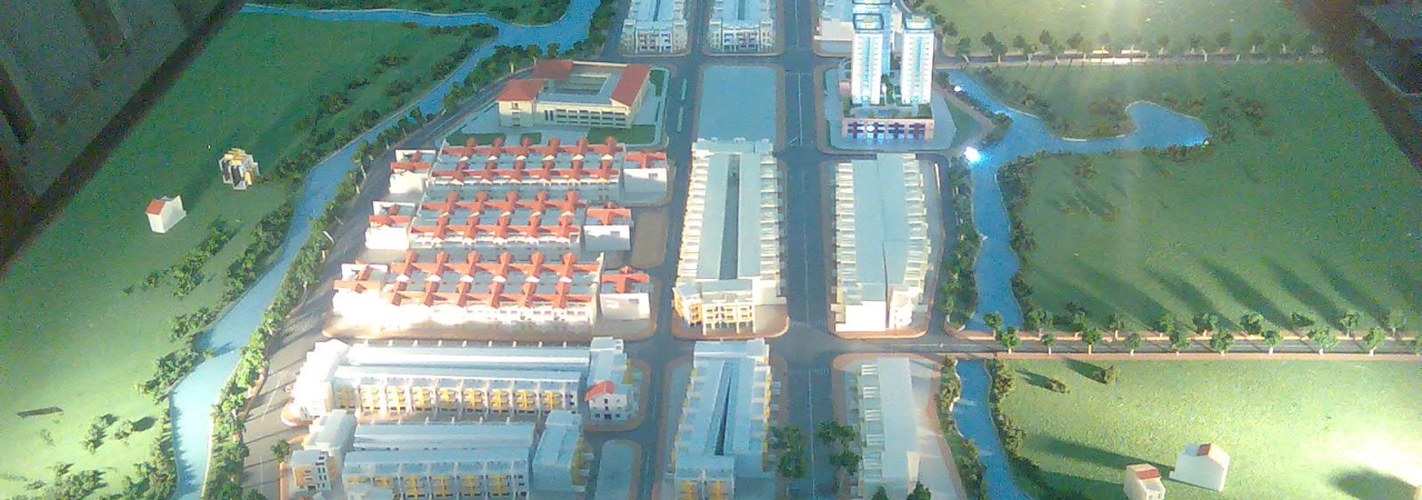 Sa Bàn Mô Hình Qui Hoạch Khu Dân Cư Bình Chiểu