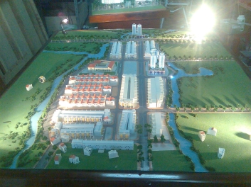 Sa Bàn Mô Hình Qui Hoạch Khu Dân Cư Bình Chiểu