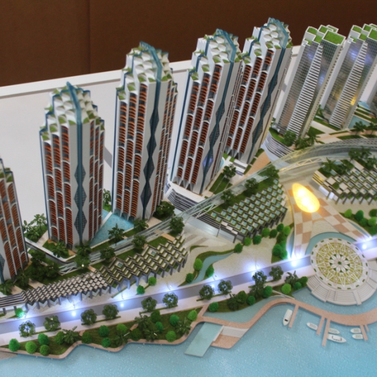 Mô Hình Kiến Trúc Dự Án Chaktomuk Paradise Cambodia Mô Hình Kiến Trúc Dự Án Chaktomuk Paradise Cambodia