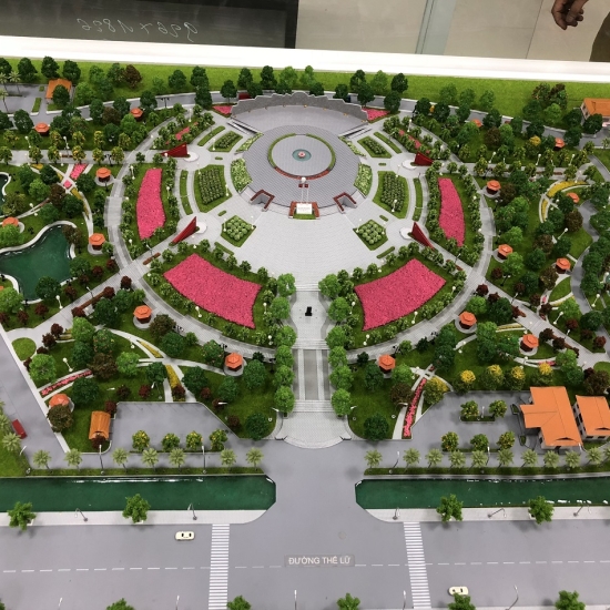 Sa Bàn Mô Hình Công Viên Láng Le Bàu Cò Tp.HCM