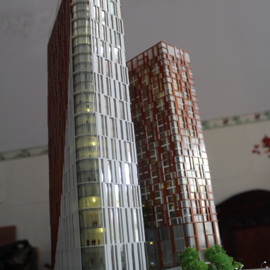 MÔ HÌNH KIẾN TRÚC DỰ ÁN THƯỢNG ĐÌNH PLAZA HÀ NỘI