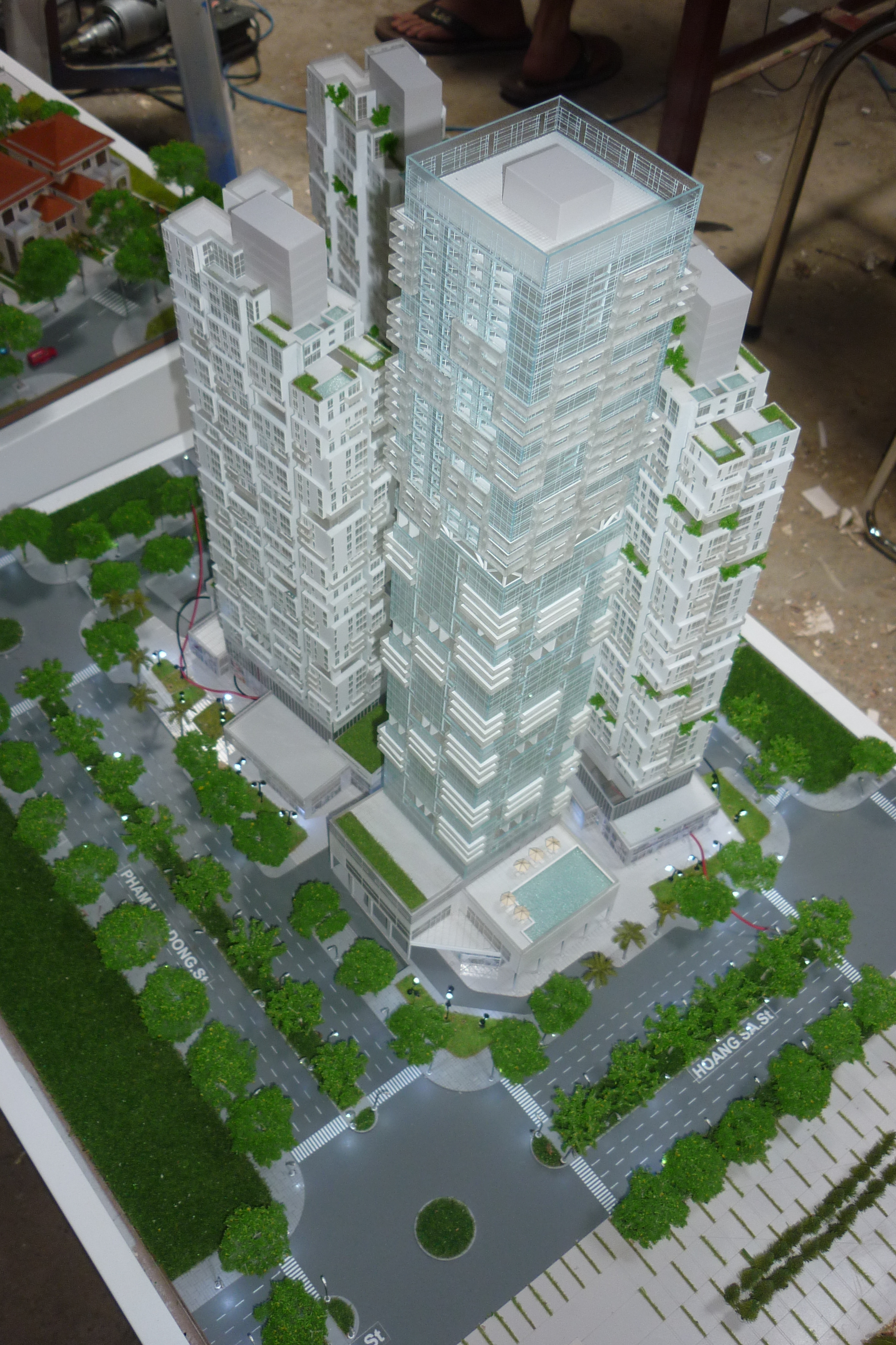 MÔ HÌNH KIẾN TRÚC DỰ ÁN ÁNH DƯƠNG COMPLEX ĐÀ NẴNG TẠI ARCHI-BAO