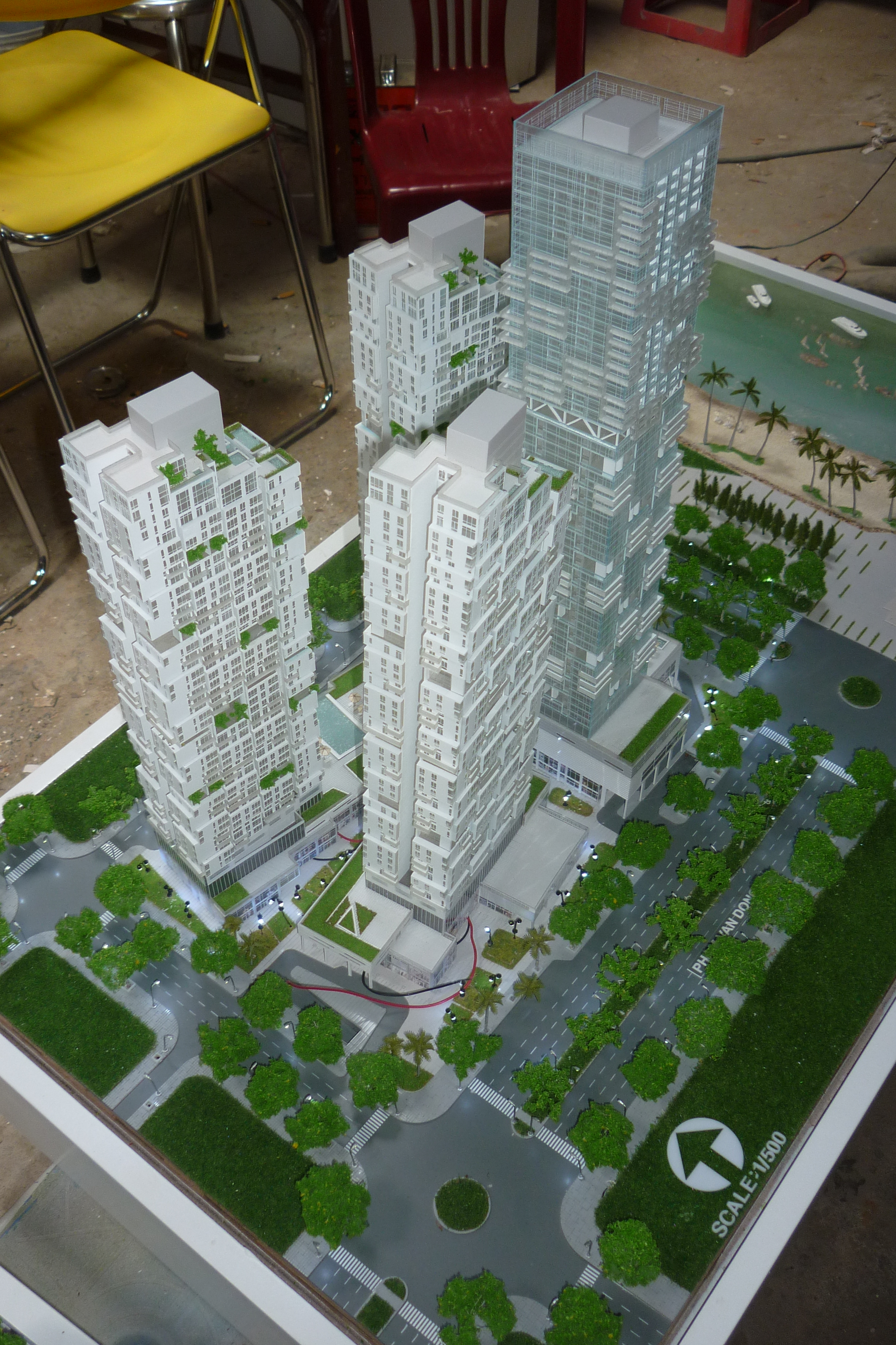 MÔ HÌNH KIẾN TRÚC DỰ ÁN ÁNH DƯƠNG COMPLEX ĐÀ NẴNG TẠI ARCHI-BAO