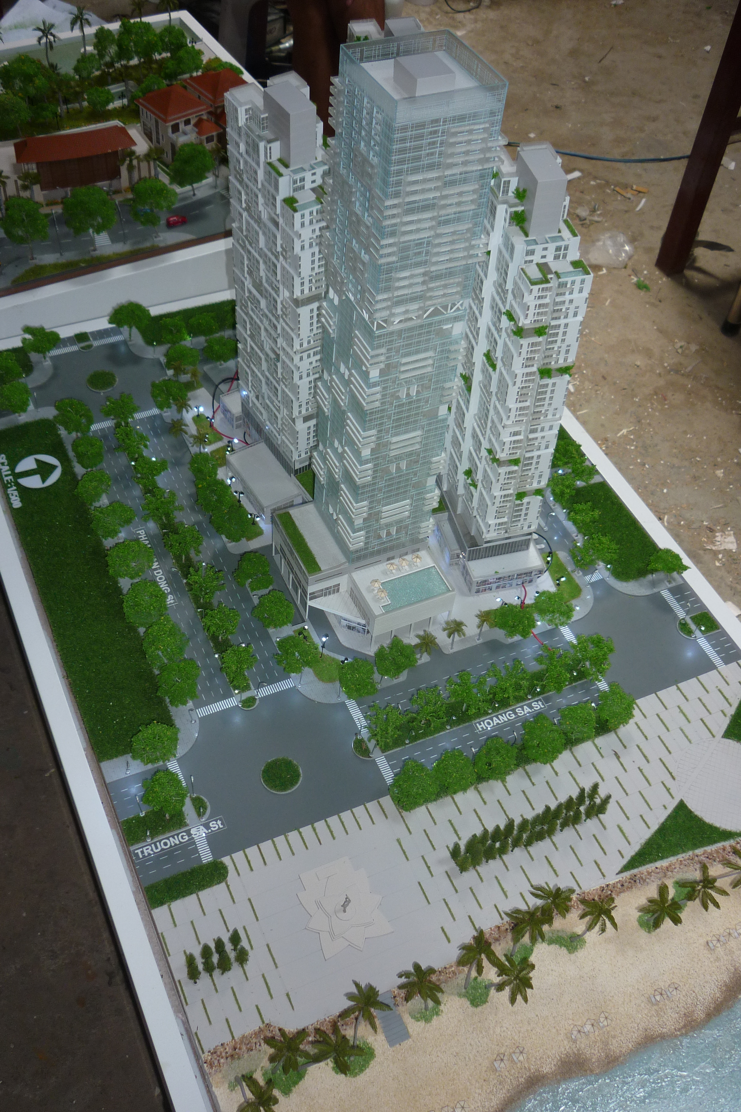 MÔ HÌNH KIẾN TRÚC DỰ ÁN ÁNH DƯƠNG COMPLEX ĐÀ NẴNG TẠI ARCHI-BAO