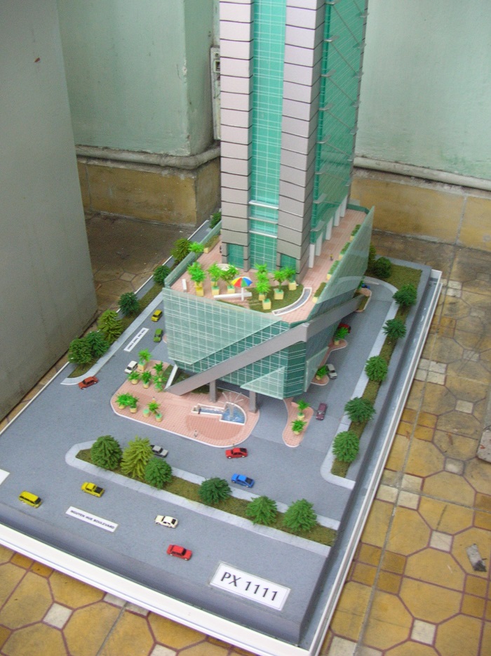 Mô Hình Kiến Trúc Phương Án Thiết Kế BIDV Tower 2 Tại Archi - Bao