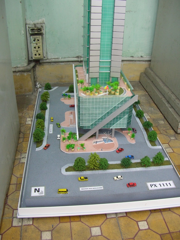 Mô Hình Kiến Trúc Phương Án Thiết Kế BIDV Tower 2 Tại Archi - Bao