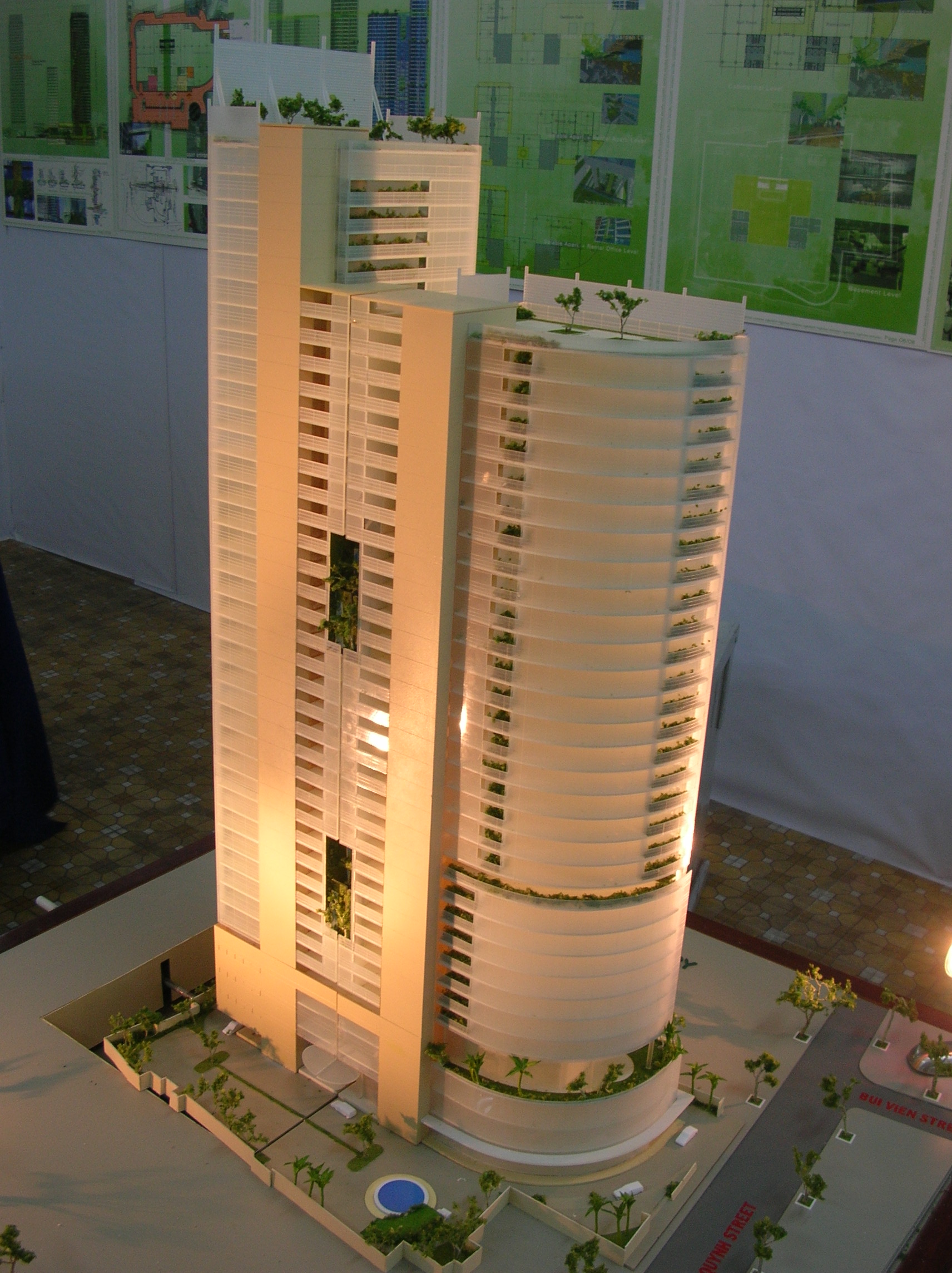 Mô Hình Kiến Trúc Phương Án Thiết Kế BIDV Tower 4 Tại Archi - Bao