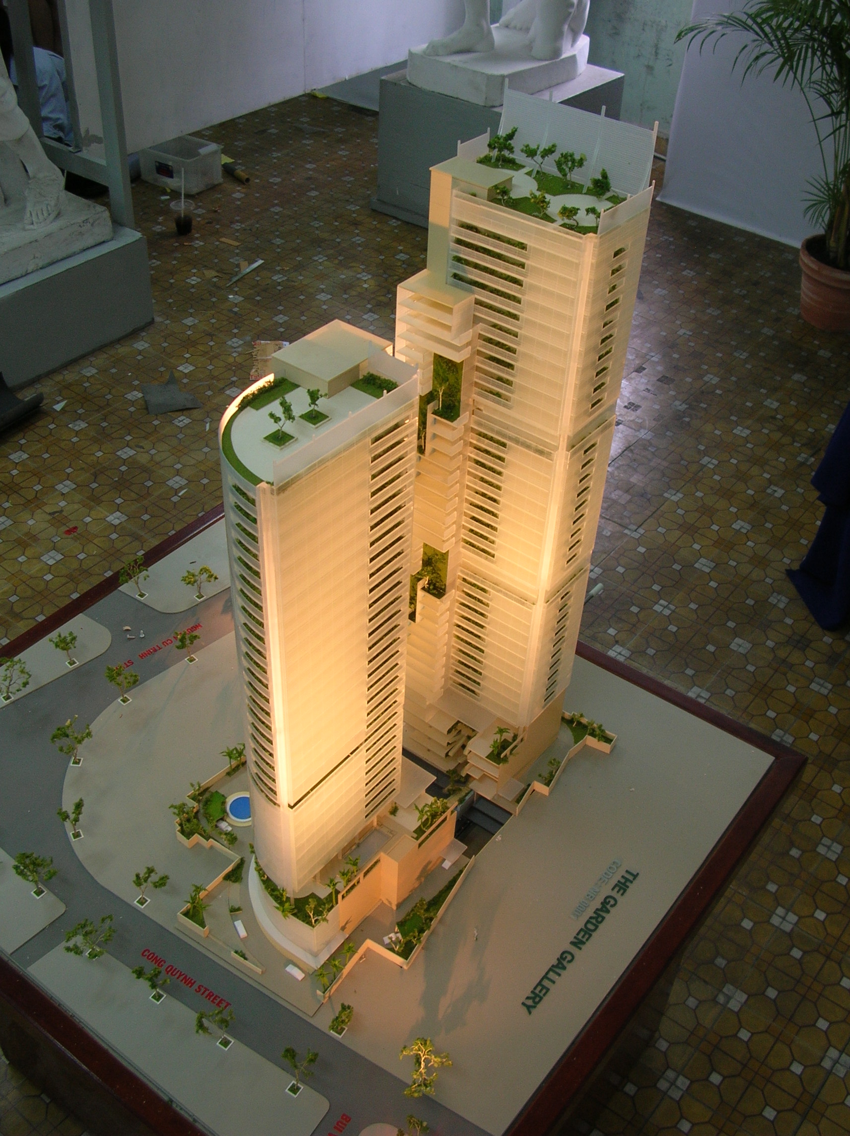 Mô Hình Kiến Trúc Phương Án Thiết Kế BIDV Tower 4 Tại Archi - Bao