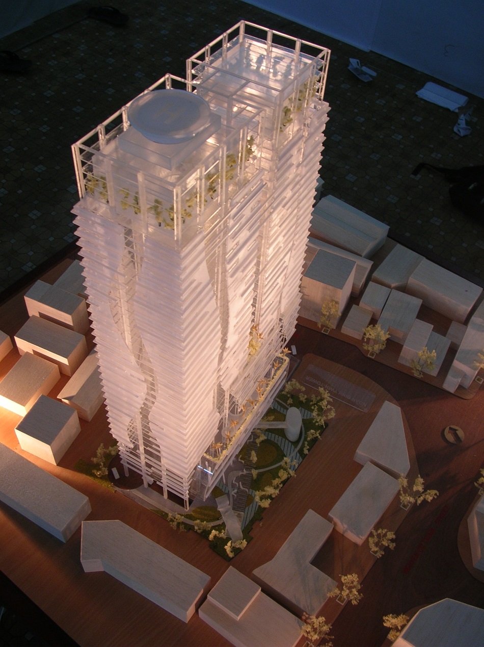 Mô Hình Kiến Trúc Phương Án Thiết Kế BIDV Tại Archi - Bao