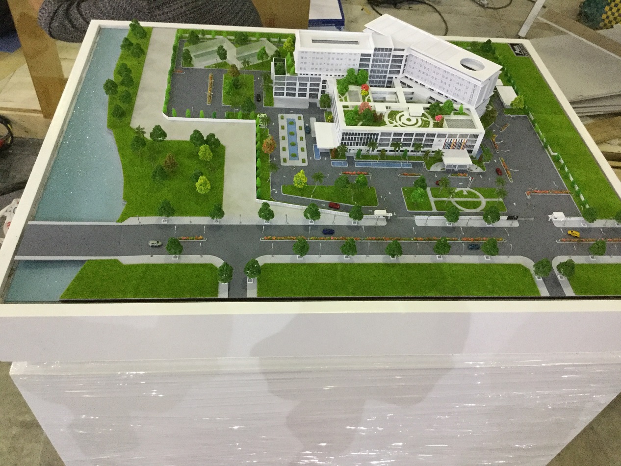 Sa Bàn Mô Hình Kiến Trúc Bệnh Viện Nhi Cần Thơ Tại Archi-Bao