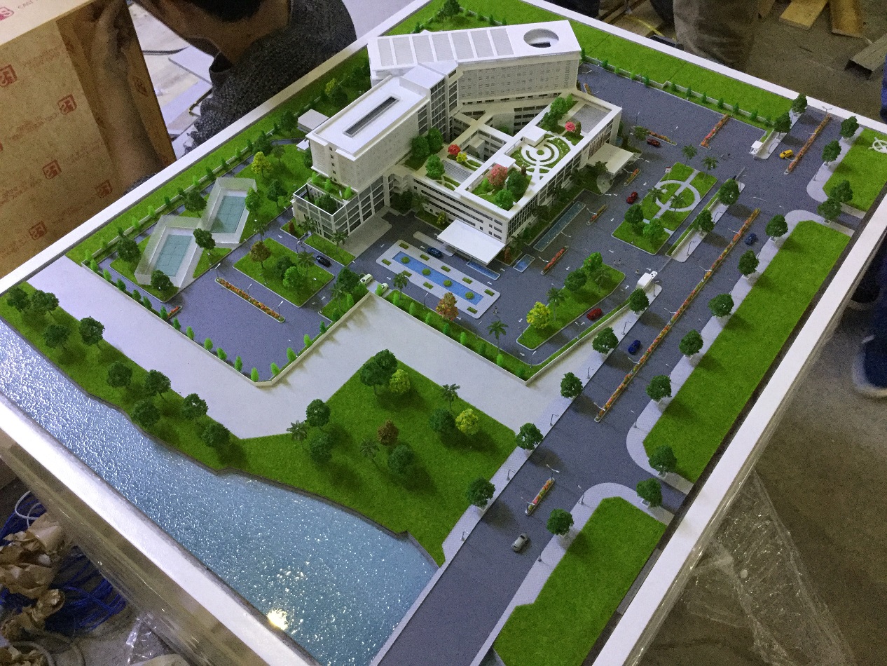 Sa Bàn Mô Hình Kiến Trúc Bệnh Viện Nhi Cần Thơ Tại Archi-Bao