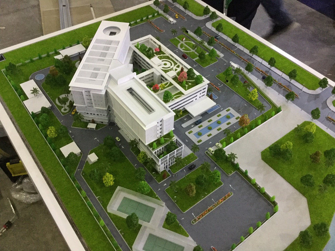 Sa Bàn Mô Hình Kiến Trúc Bệnh Viện Nhi Cần Thơ Tại Archi-Bao