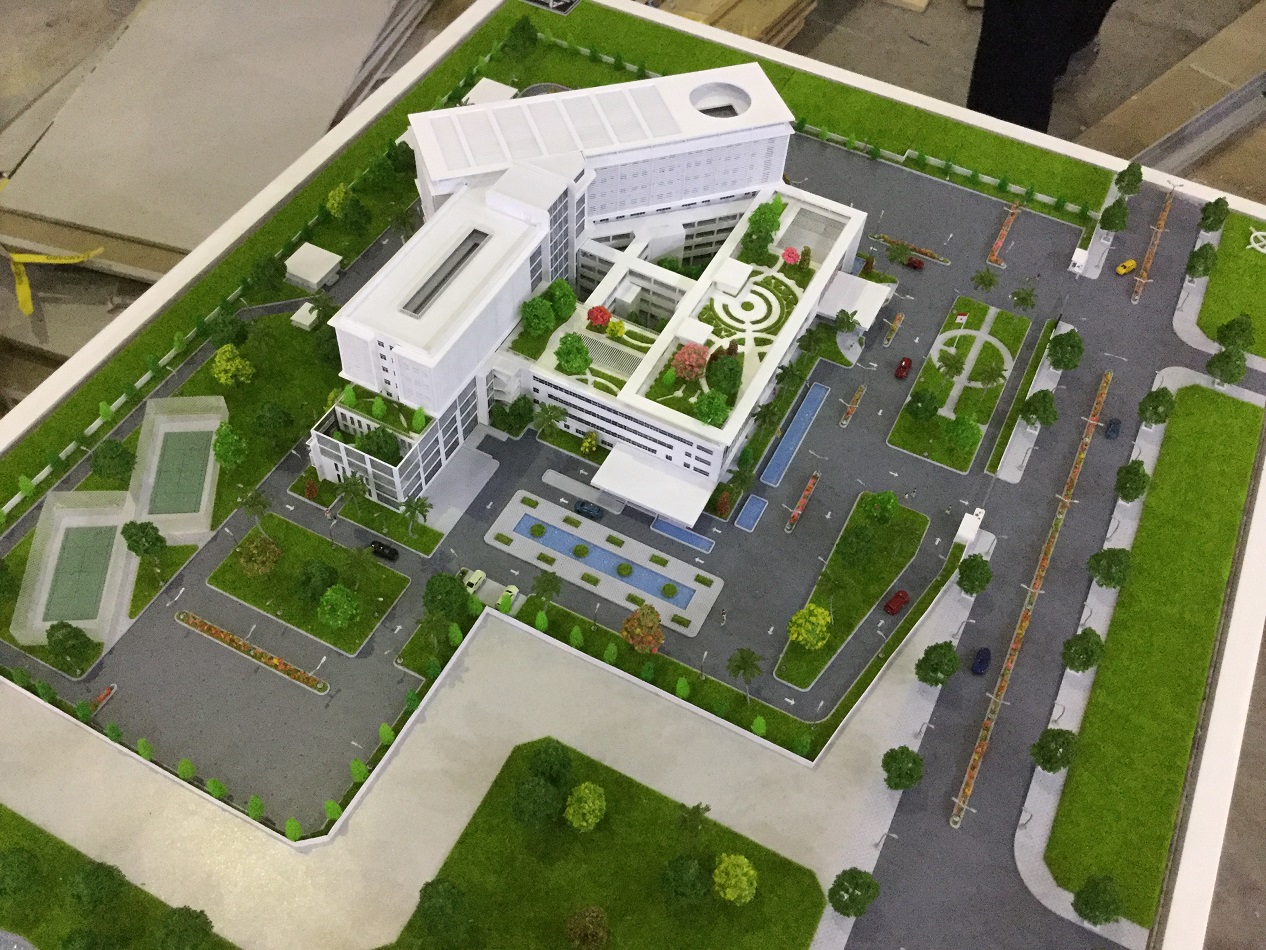 Sa Bàn Mô Hình Kiến Trúc Bệnh Viện Nhi Cần Thơ Tại Archi-Bao