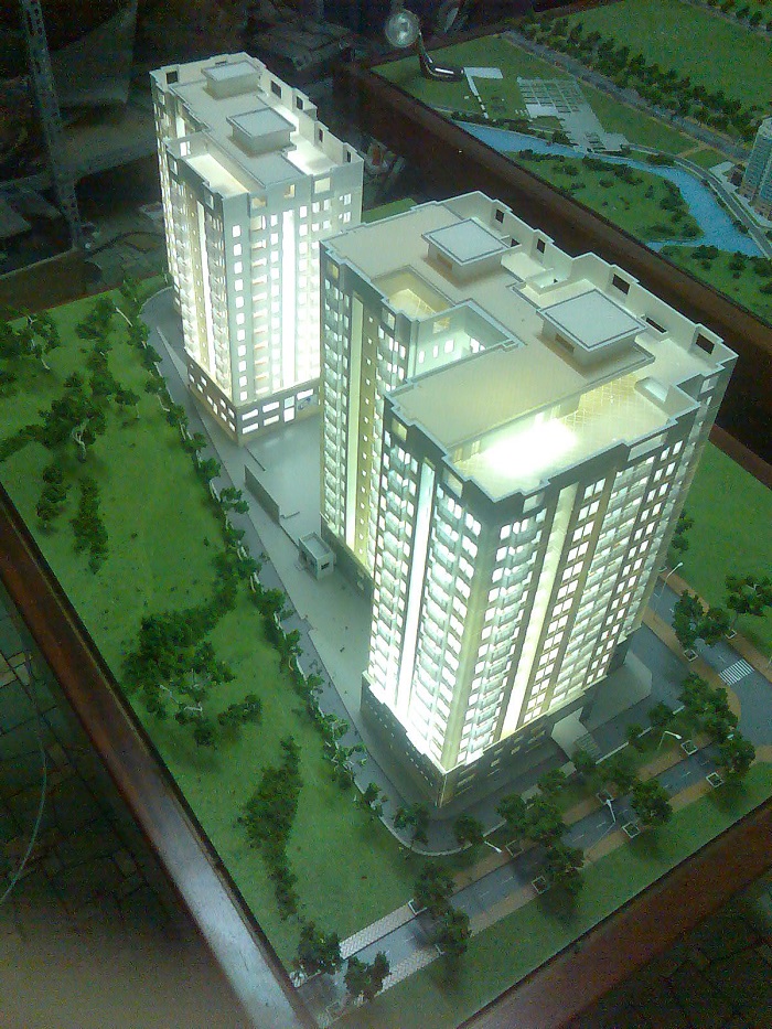 MÔ HÌNH KIẾN TRÚC DỰ ÁN CHUNG CƯ TRƯỜNG THỌ TẠI ARCHI - BAO