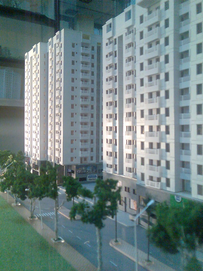 MÔ HÌNH KIẾN TRÚC DỰ ÁN CHUNG CƯ TRƯỜNG THỌ TẠI ARCHI - BAO