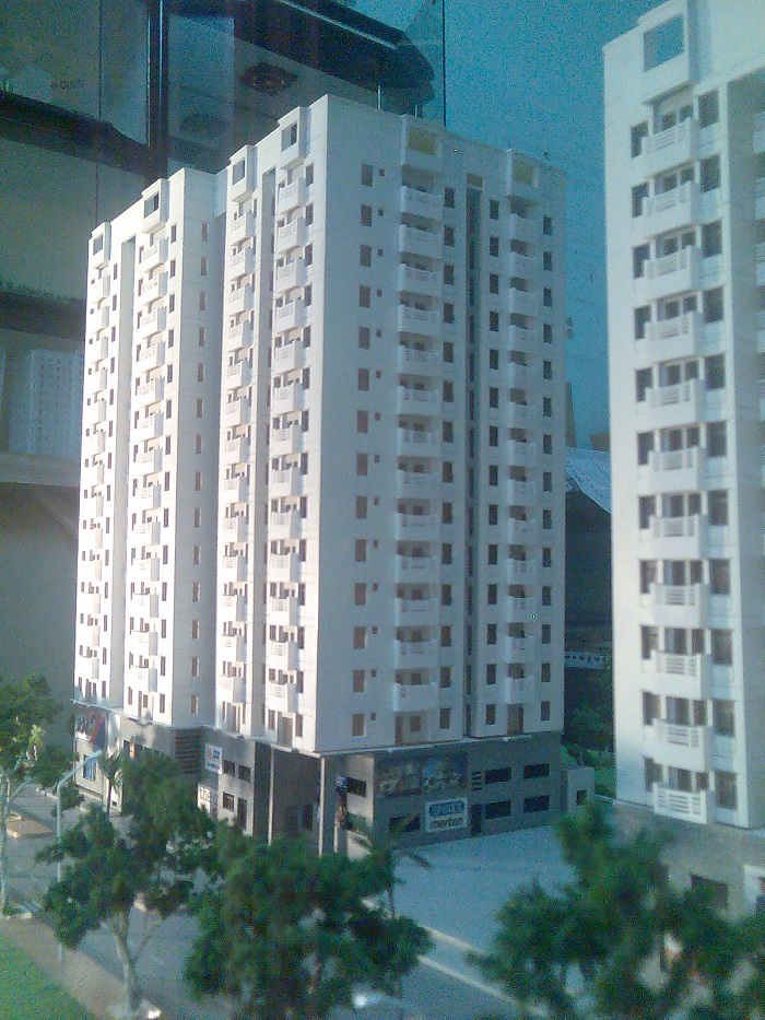 MÔ HÌNH KIẾN TRÚC DỰ ÁN CHUNG CƯ TRƯỜNG THỌ TẠI ARCHI - BAO