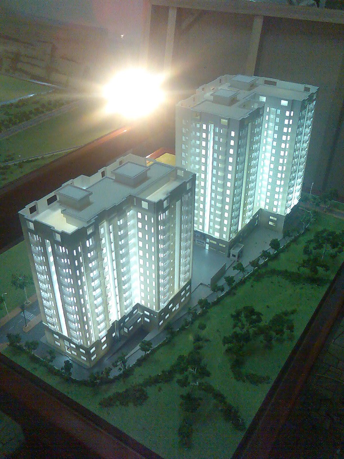 MÔ HÌNH KIẾN TRÚC DỰ ÁN CHUNG CƯ TRƯỜNG THỌ TẠI ARCHI - BAO