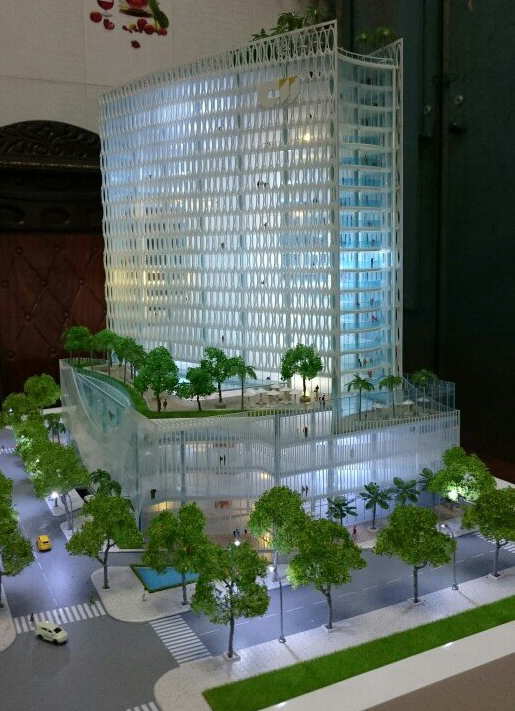 Mô Hình Kiến Trúc Phương Án Thiết Kế CII Office Tower Thủ Thiêm Tại Archi - Bao