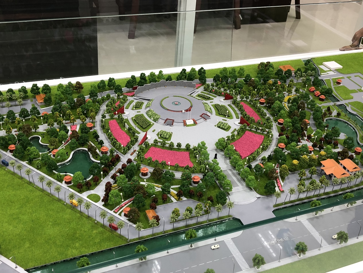 Sa Bàn Mô Hình Công Viên Láng Le Bàu Cò Tp.HCM Tại Archi-Bao