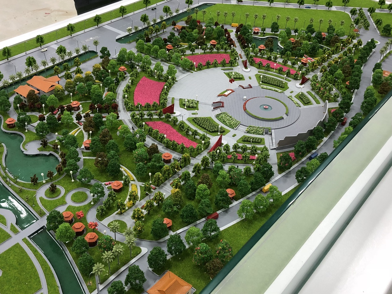 Sa Bàn Mô Hình Công Viên Láng Le Bàu Cò Tp.HCM Tại Archi-Bao