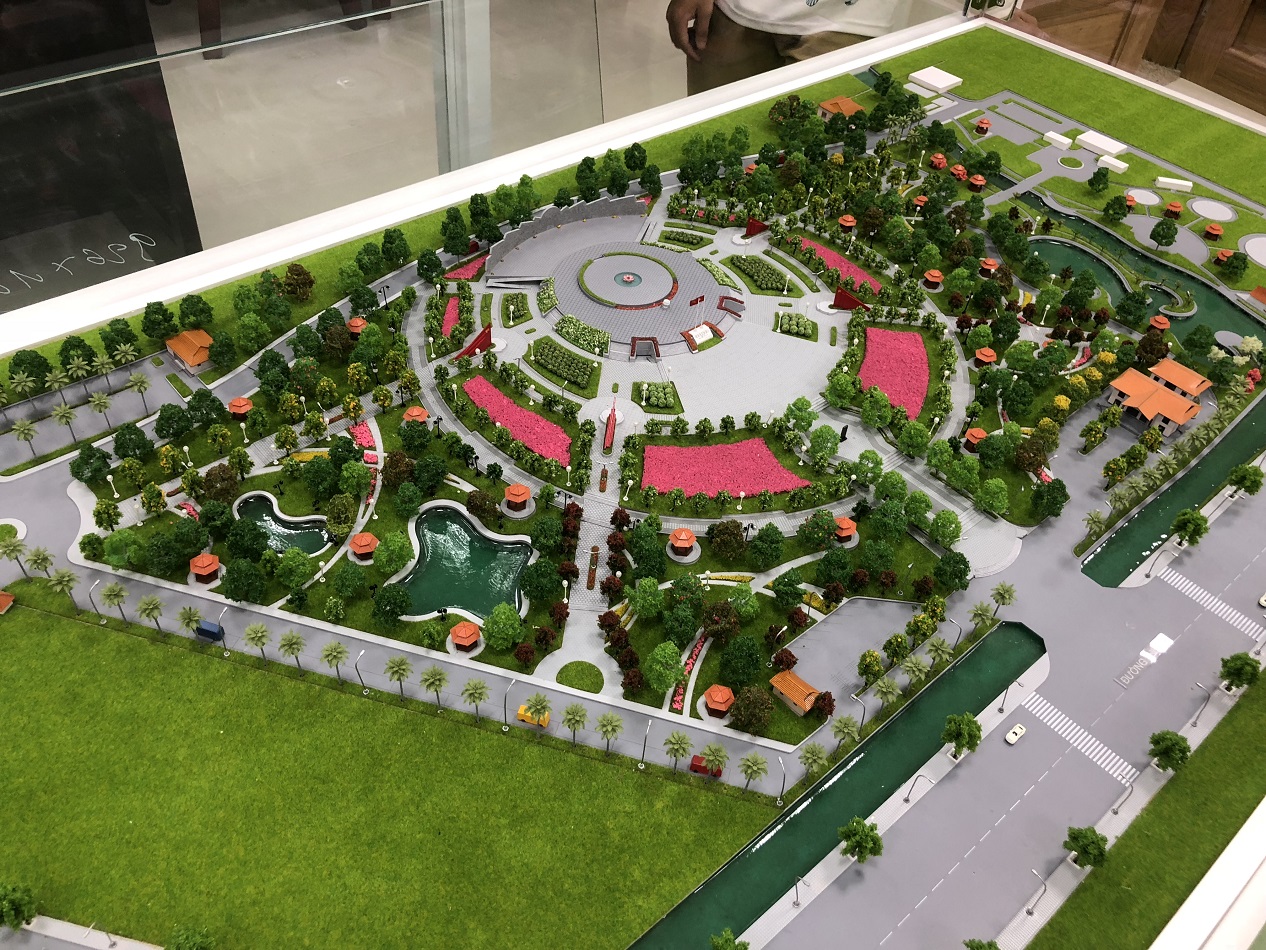 Sa Bàn Mô Hình Công Viên Láng Le Bàu Cò Tp.HCM Tại Archi-Bao