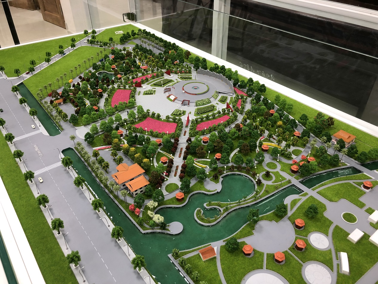 Sa Bàn Mô Hình Công Viên Láng Le Bàu Cò Tp.HCM Tại Archi-Bao