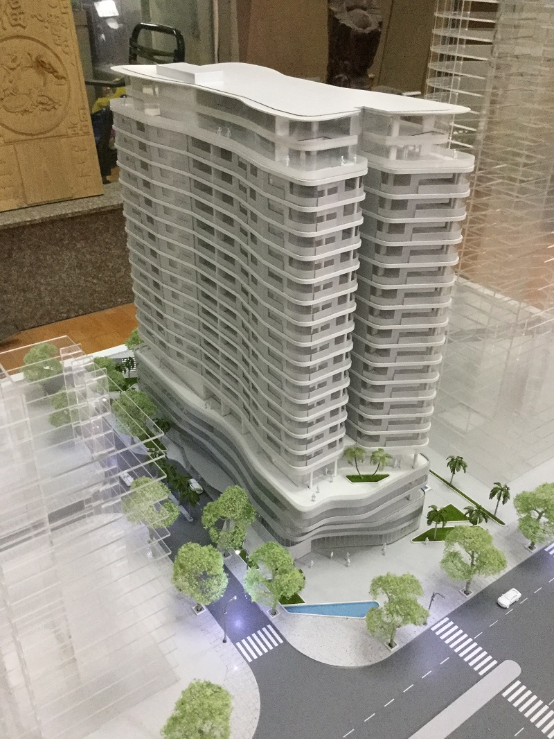 Mô Hình Kiến Trúc Phương Án Thiết Kế Căn Hộ Cao Cấp Tại Archi - Bao