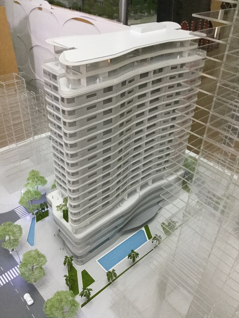 Mô Hình Kiến Trúc Phương Án Thiết Kế Căn Hộ Cao Cấp Tại Archi - Bao