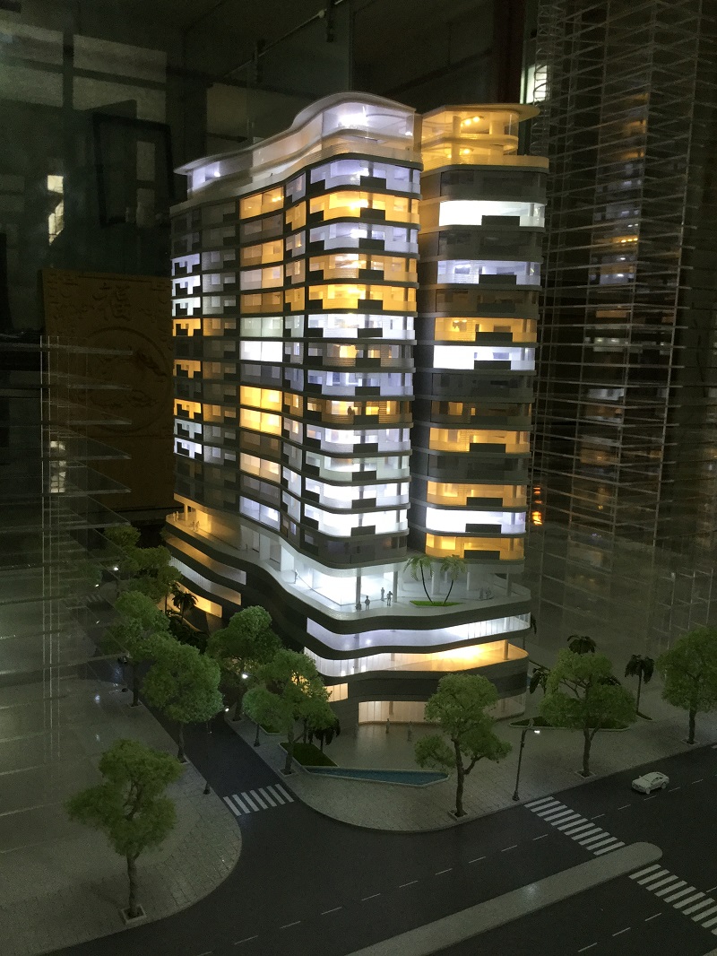 Mô Hình Kiến Trúc Phương Án Thiết Kế Căn Hộ Cao Cấp Tại Archi - Bao