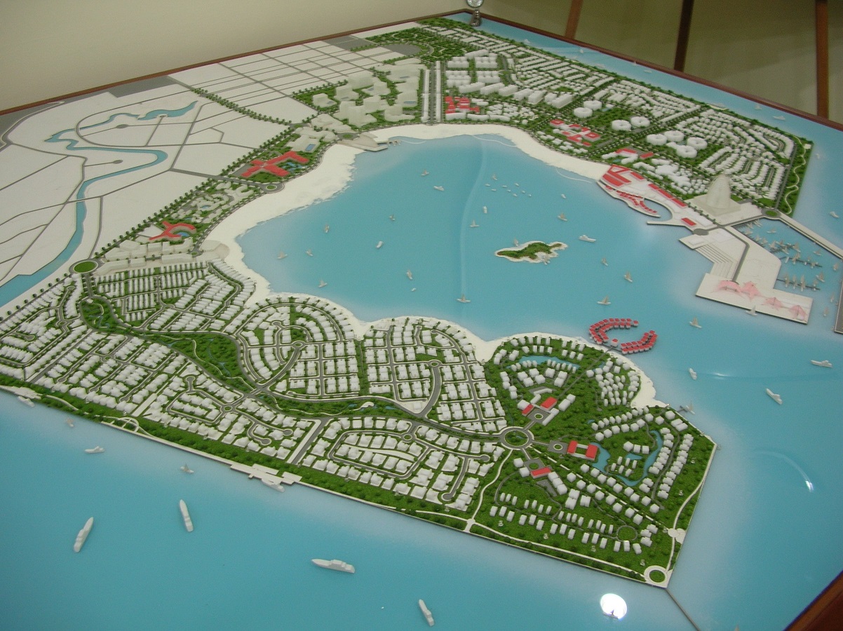Sa Bàn Mô Hình Quy Hoạch Khu Đô Thị Lấn Biển Cần Giờ 1-2000 Tại Archi-Bao