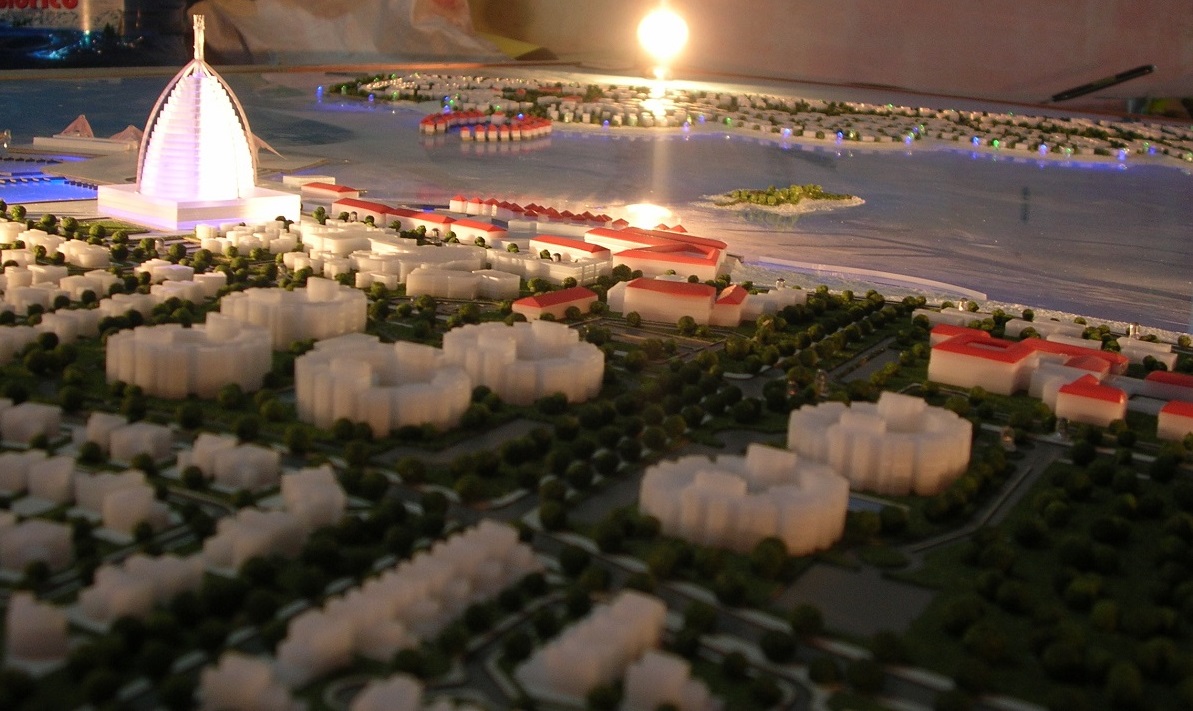 Sa Bàn Mô Hình Quy Hoạch Khu Đô Thị Lấn Biển Cần Giờ 1-2000 Tại Archi-Bao