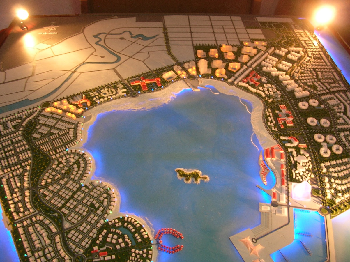 Sa Bàn Mô Hình Quy Hoạch Khu Đô Thị Lấn Biển Cần Giờ 1-2000 Tại Archi-Bao