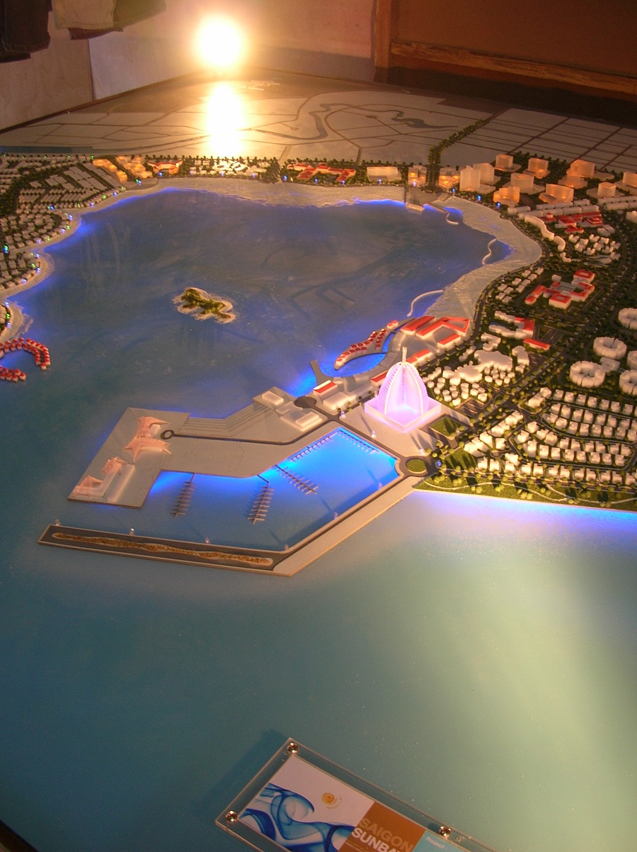 Sa Bàn Mô Hình Quy Hoạch Khu Đô Thị Lấn Biển Cần Giờ 1-2000 Tại Archi-Bao