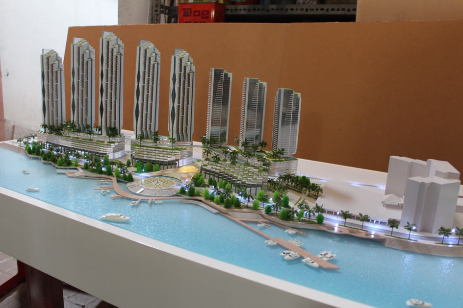 Mô Hình Kiến Trúc Dự Án Chaktomuk Paradise Cambodia Tại Archi - Bao