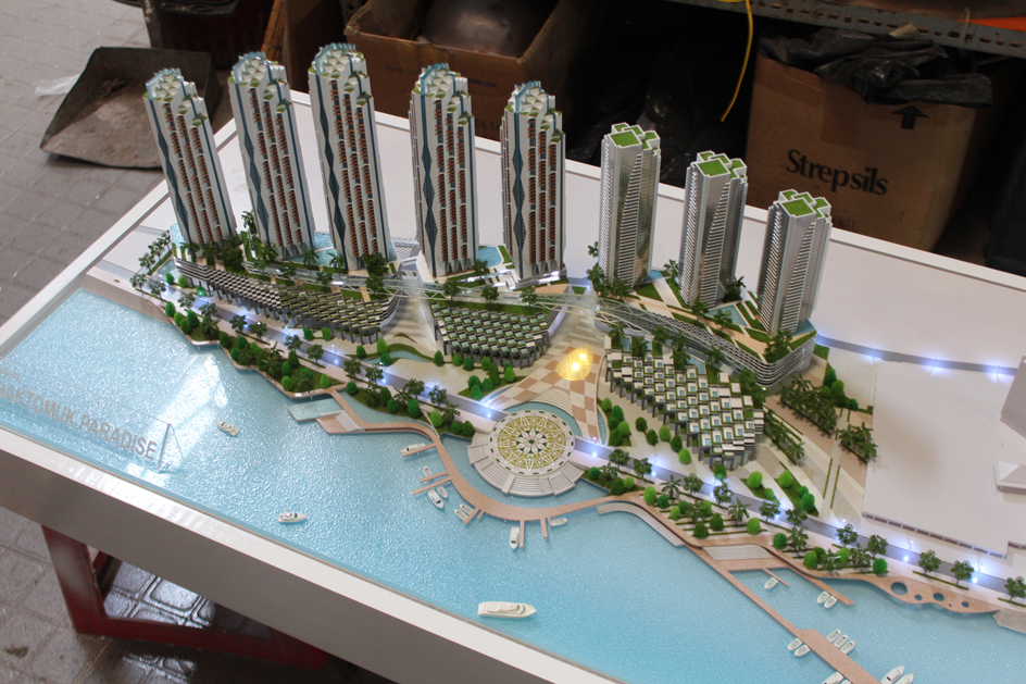 Mô Hình Kiến Trúc Dự Án Chaktomuk Paradise Cambodia Tại Archi - Bao