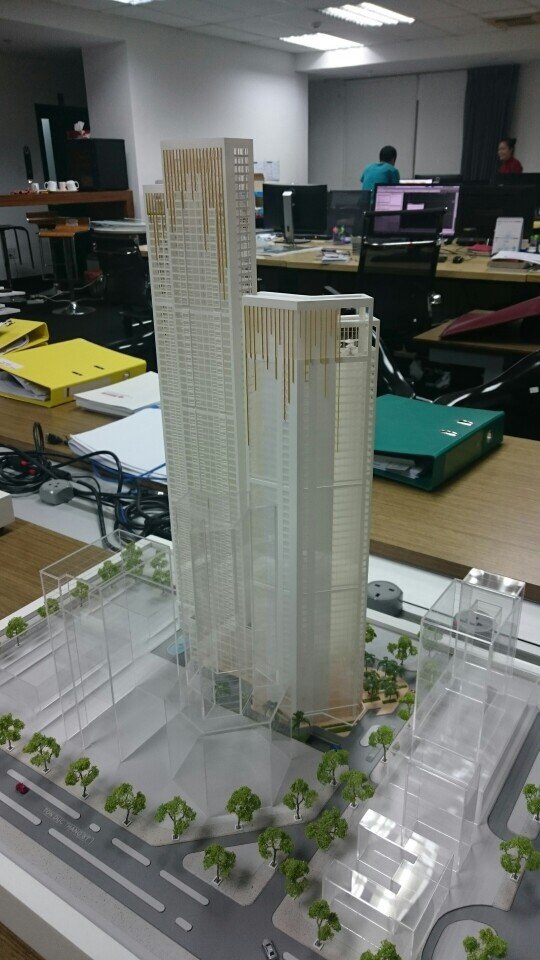 Mô Hình Kiến Trúc Phương Án Thiết Kế Chu Mạnh Trinh Tower Quận 1 Tại Archi - Bao