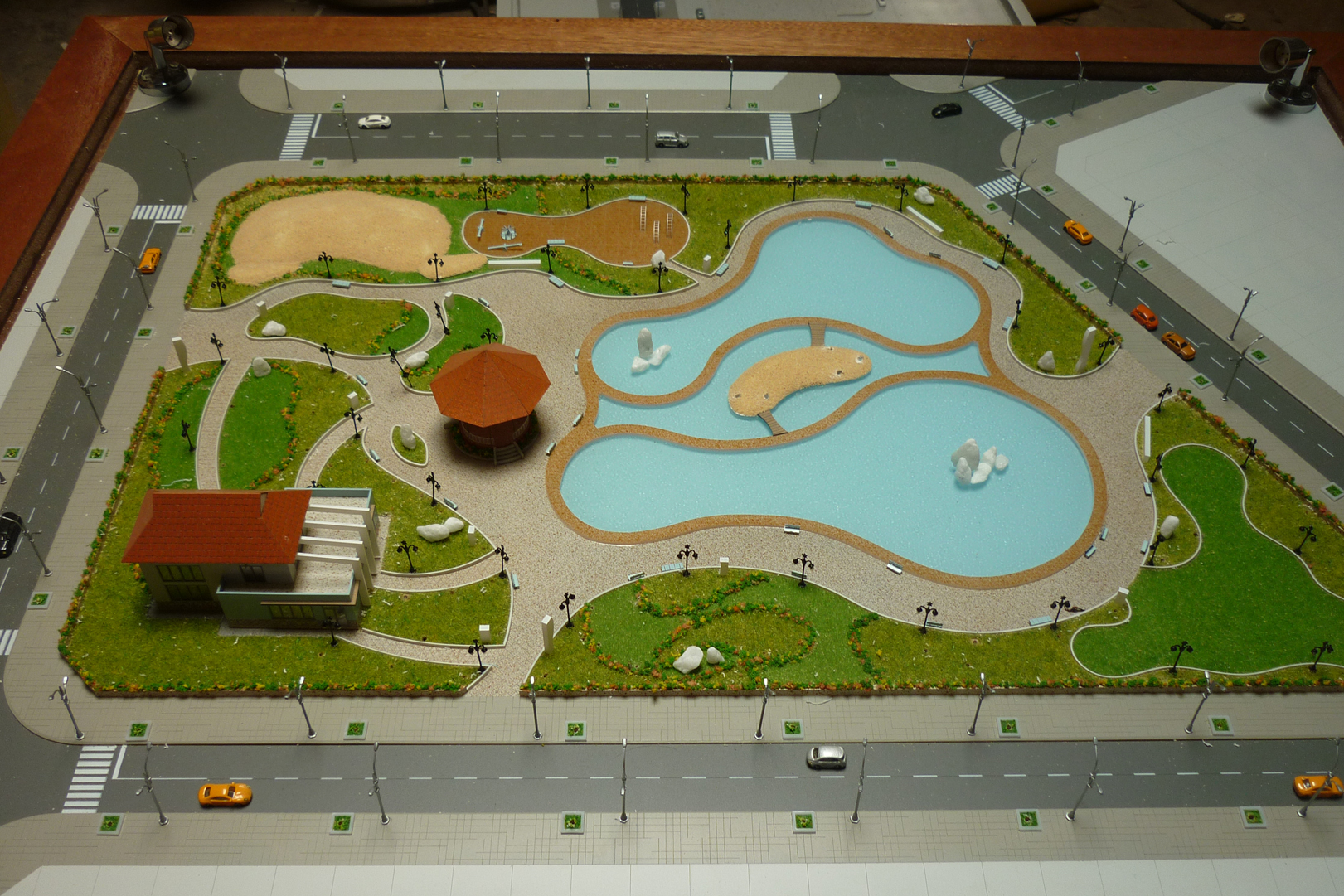 Sa Bàn Mô Hình Cảnh Quan Công Viên Long Hội Long An Tại Archi-Bao