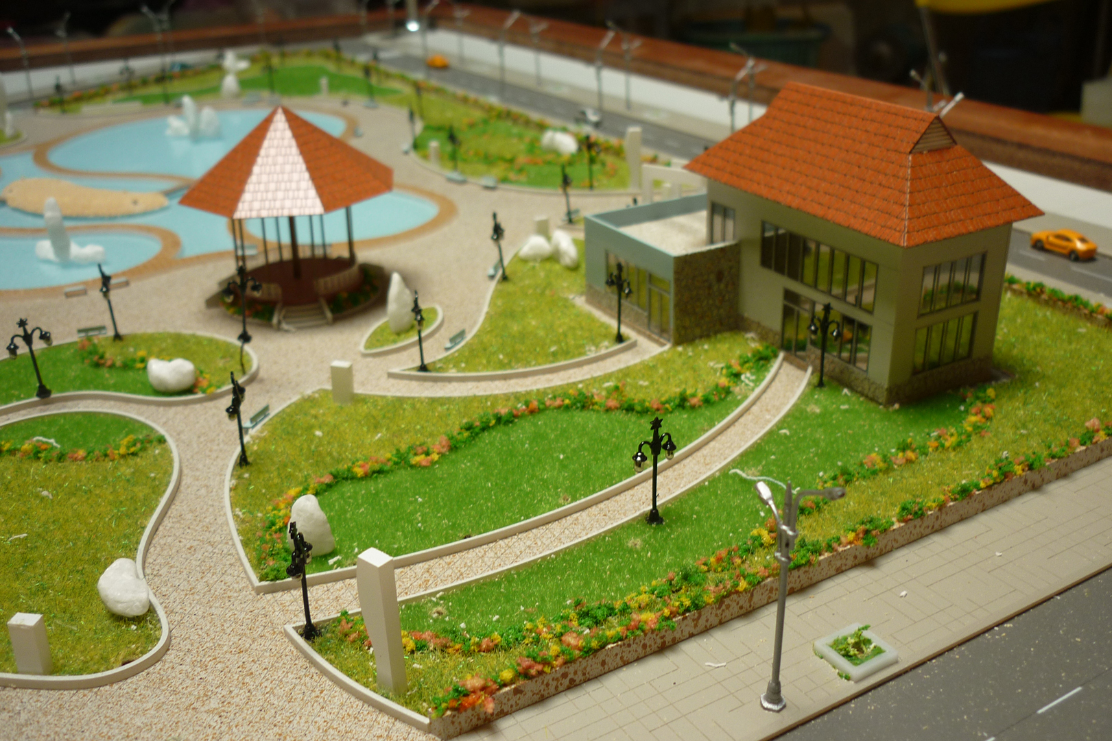 Sa Bàn Mô Hình Cảnh Quan Công Viên Long Hội Long An Tại Archi-Bao