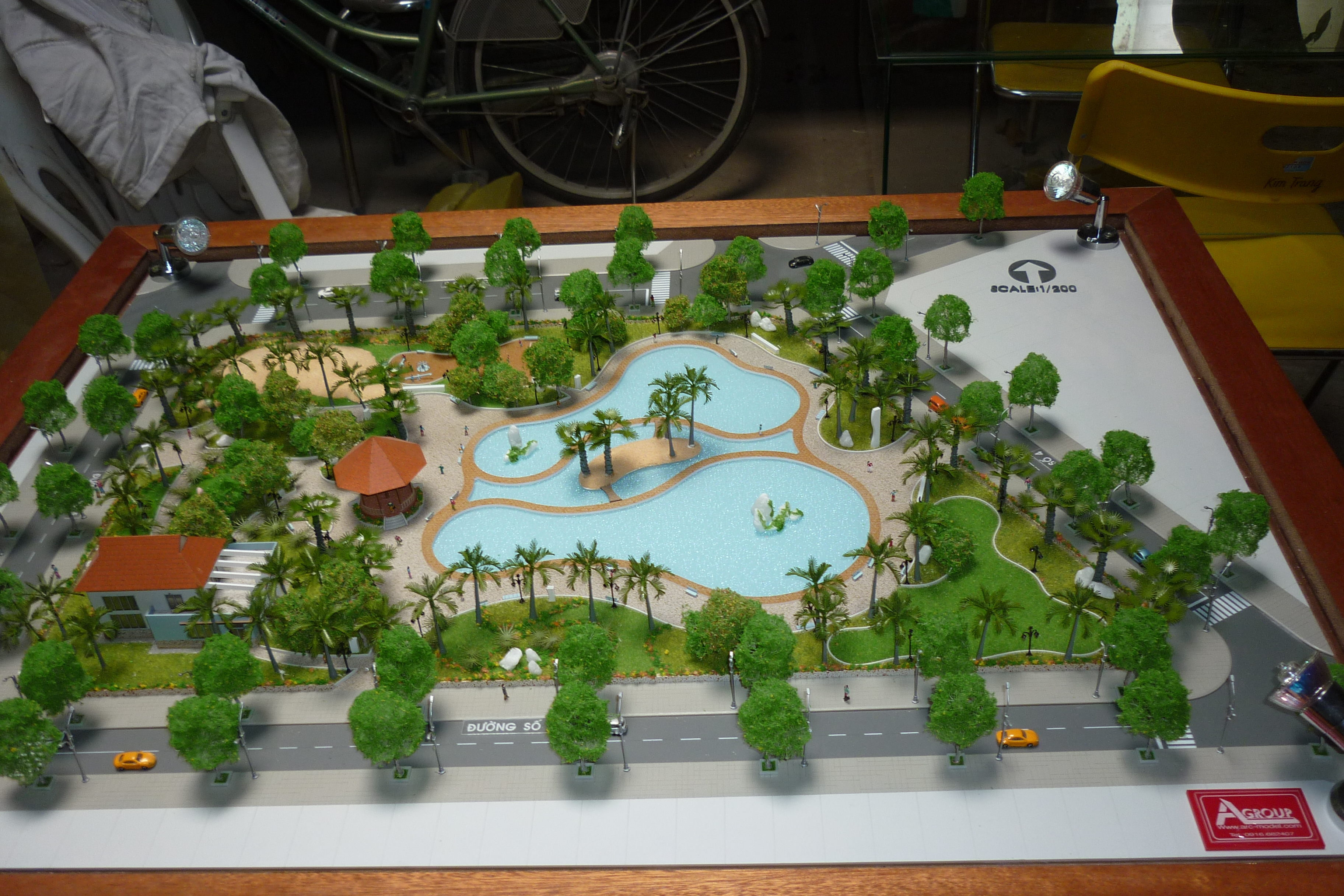 Sa Bàn Mô Hình Cảnh Quan Công Viên Long Hội Long An Tại Archi-Bao