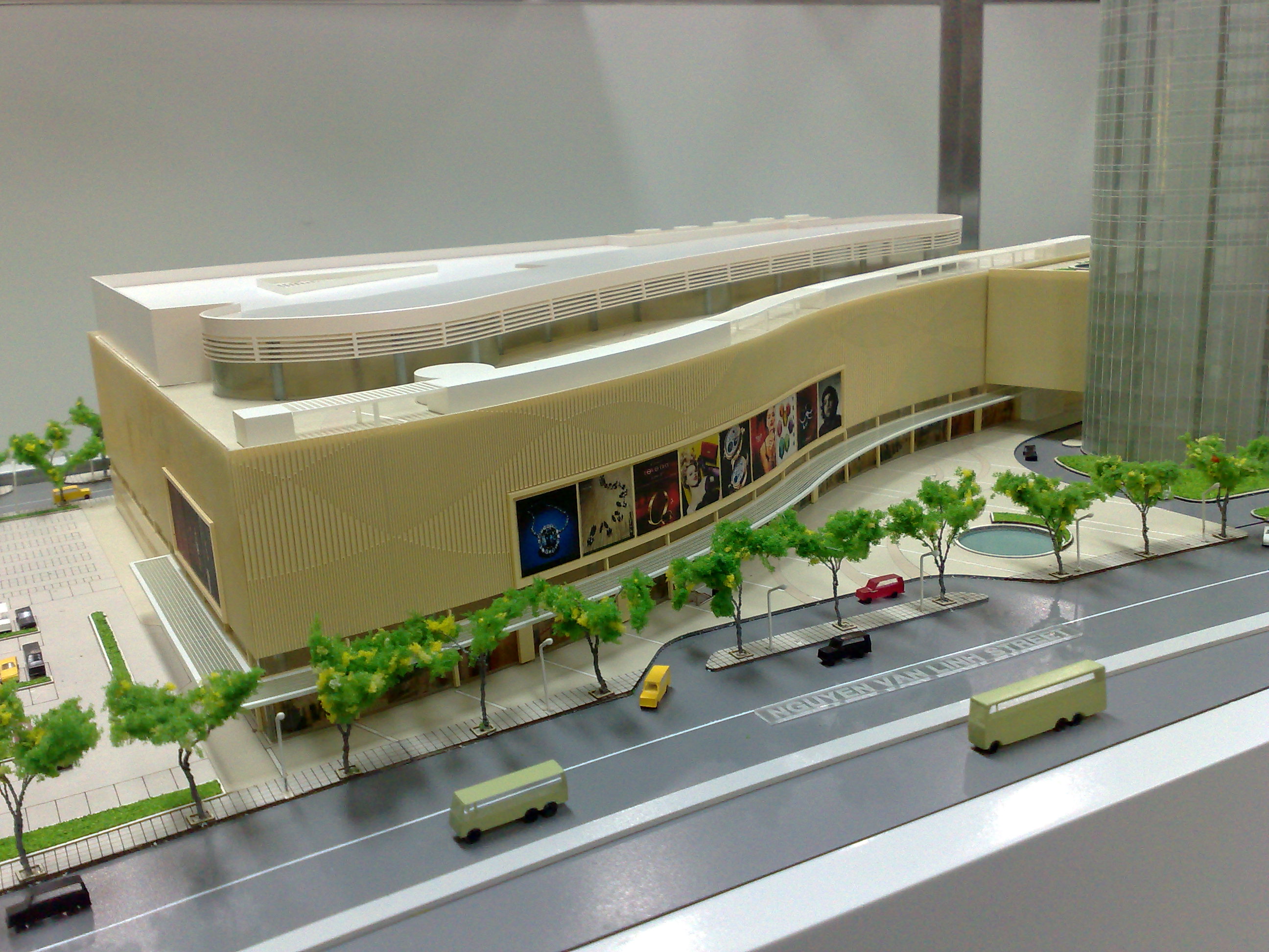 MÔ HÌNH KIẾN TRÚC DỰ ÁN CRESCENT MALL PHÚ MỸ HƯNG TẠI ARCHI-BAO