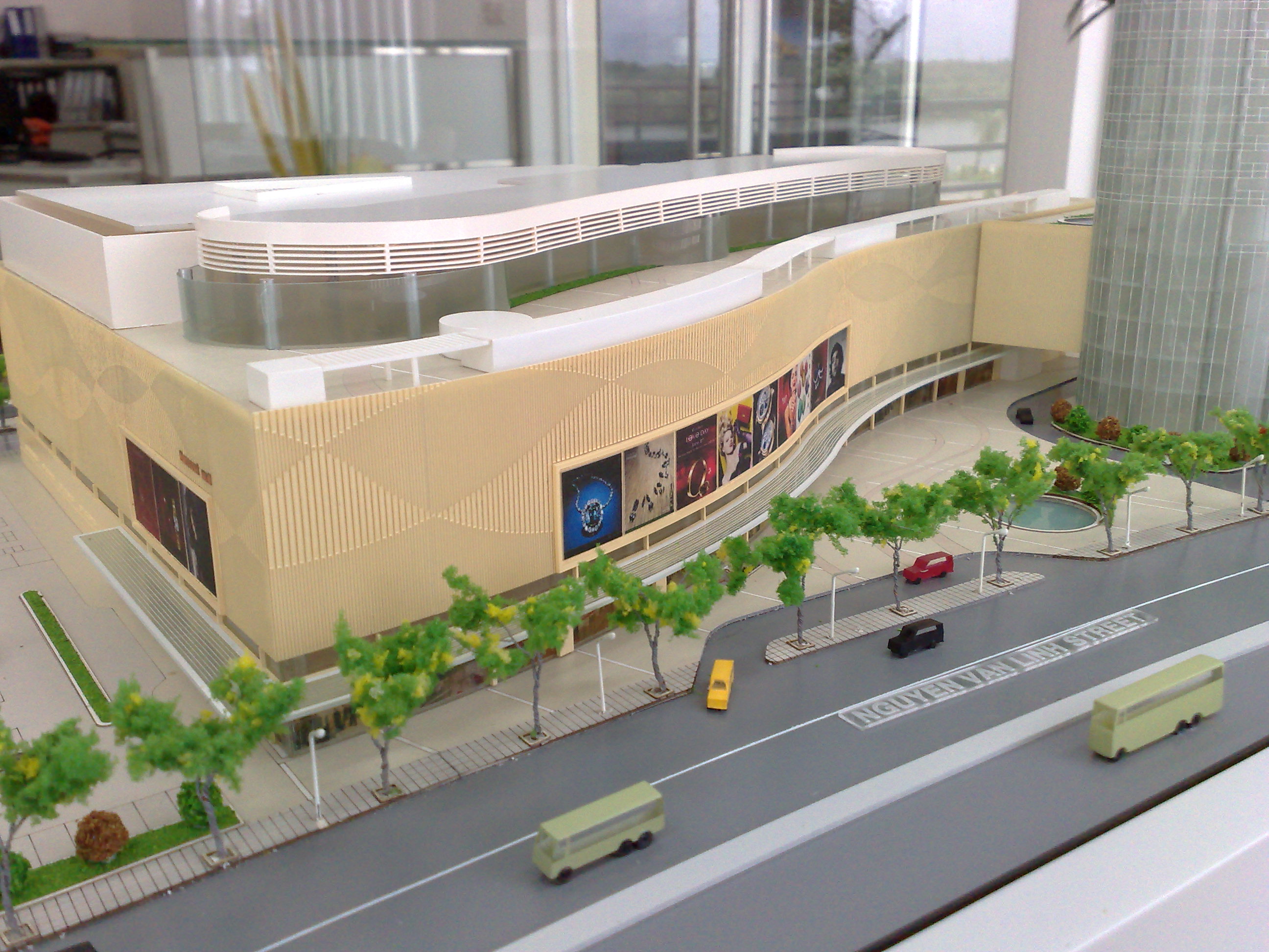 MÔ HÌNH KIẾN TRÚC DỰ ÁN CRESCENT MALL PHÚ MỸ HƯNG TẠI ARCHI-BAO