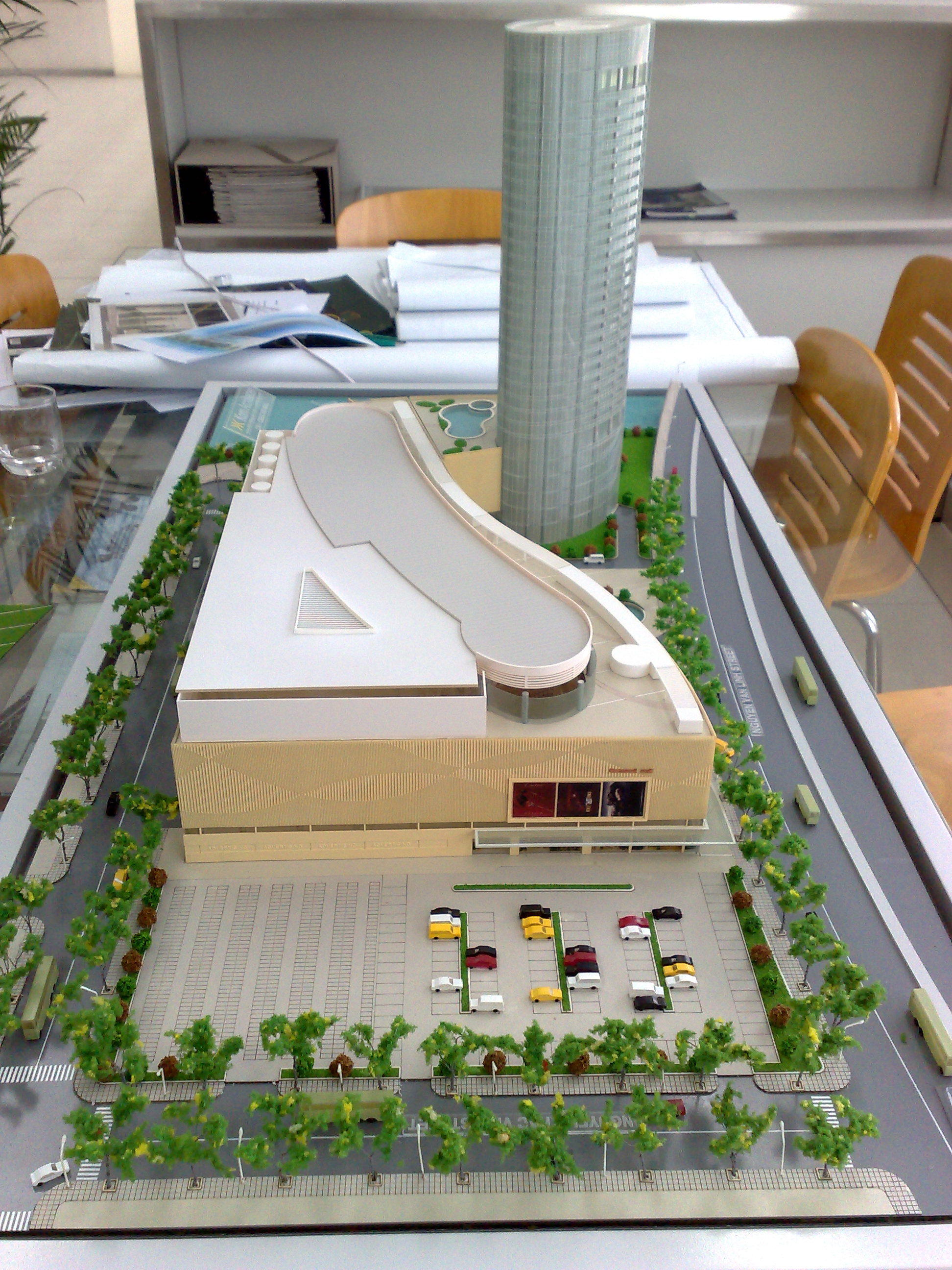 MÔ HÌNH KIẾN TRÚC DỰ ÁN CRESCENT MALL PHÚ MỸ HƯNG TẠI ARCHI-BAO