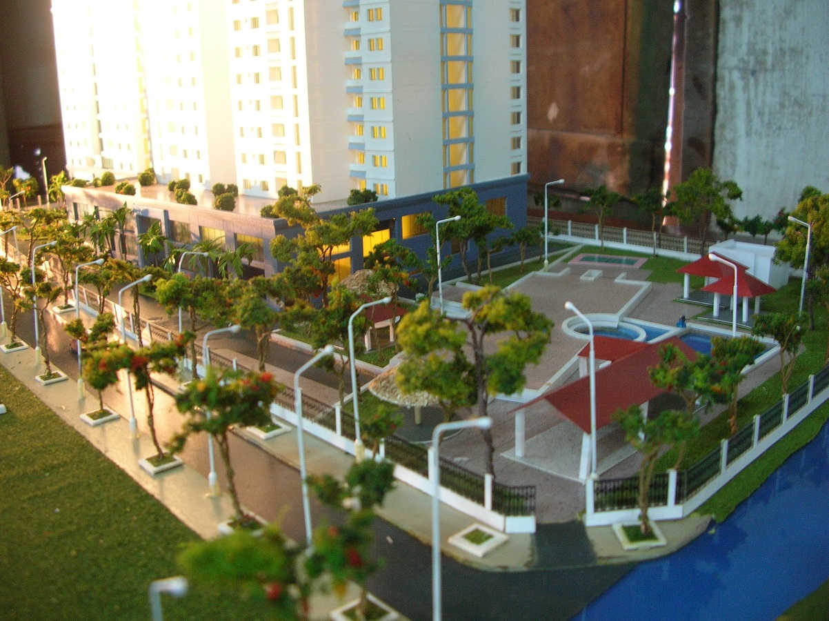 Mô Hình Kiến Trúc Dự Án Chung Cư EDEN quận Tân Bình Tại Archi - Bao