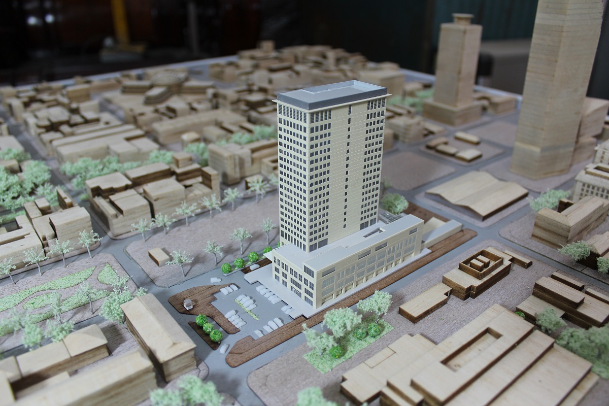 Mô Hình Gỗ Hiện Trạng Phnompenh Campuchia Tại Archi-Bao