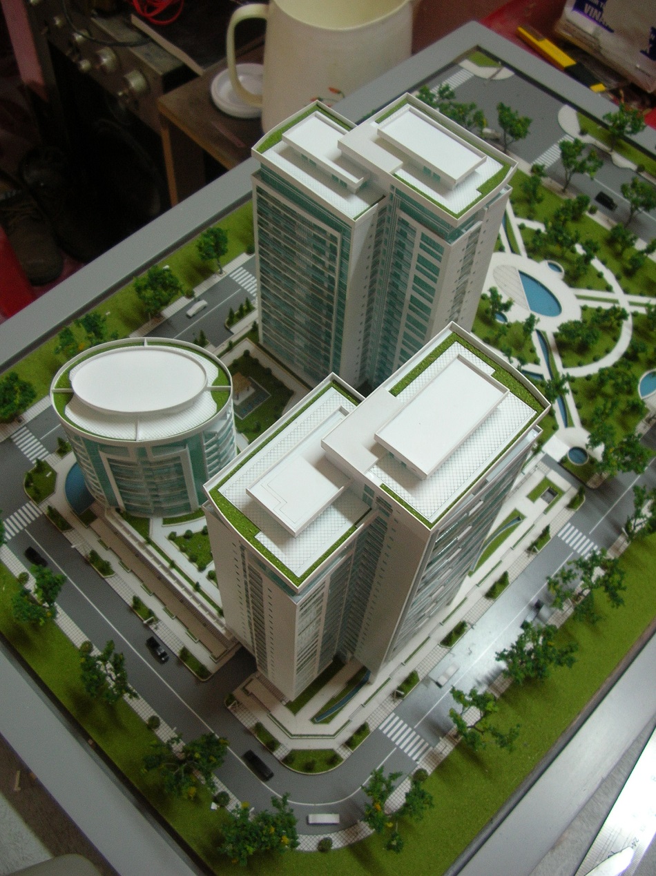 Mô Hình Kiến Trúc Dự Án Khu Tổ Hợp H18 - Phú Mỹ Hưng Tại Archi-Bao