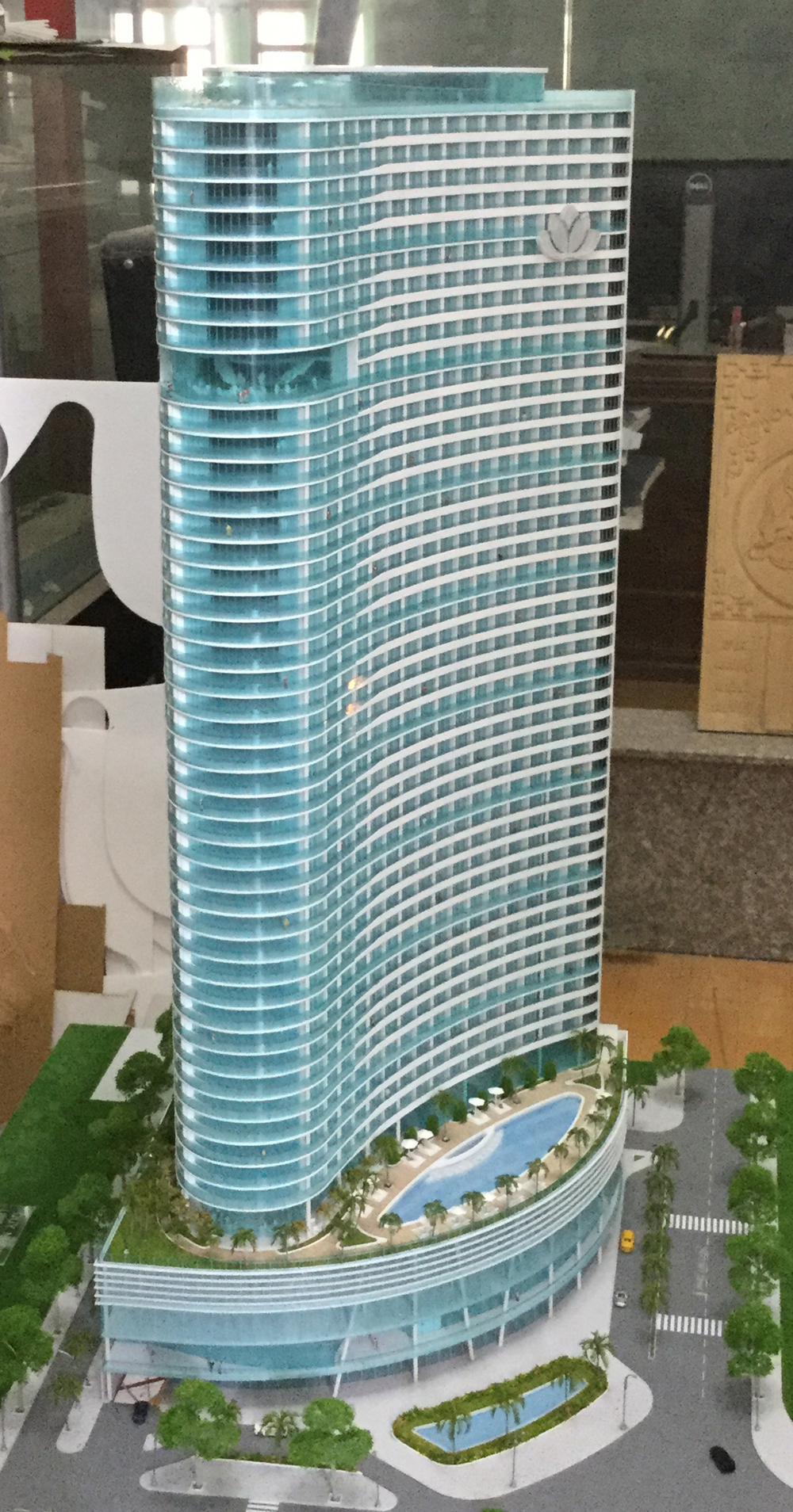 Mô Hình Kiến Trúc Phương Án Thiết Kế Hoa Sen Tower Tại Archi - Bao
