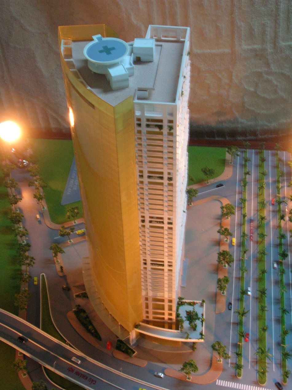 MÔ HÌNH KIẾN TRÚC DỰ ÁN KHÁNH HỘI TOWER tại Archi - Bao