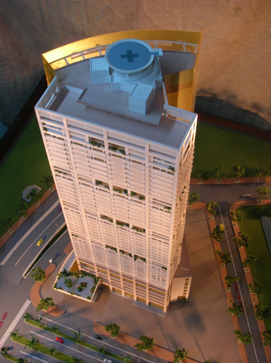MÔ HÌNH KIẾN TRÚC DỰ ÁN KHÁNH HỘI TOWER tại Archi - Bao