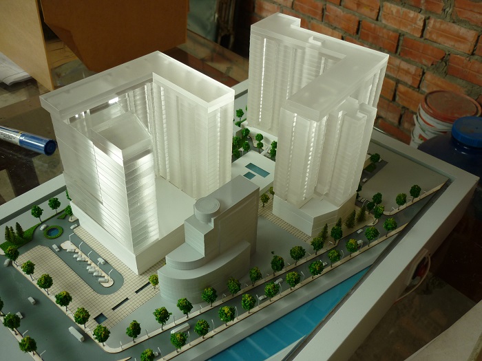 Mô Hình Thiết Kế Phương Án Nghiên Cứu  Minh Khai Complex Tại Archi - Bao
